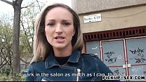 hd real amateur blonde eurobabe melanie twat rammed for money porn