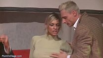 hd public threesome on stage porn