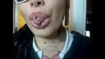 hd split tongue piercings tattoos porn