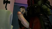 hd th video deadpool and dmcdante are having a good time in the mens room porn