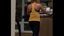 hd my hot on the gym treadmill porn