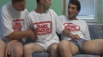 hd hardcore gay bareback threesome asshole pounding porn