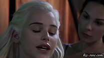 hd this aint game of thrones kirsten price hd lesbian blonde brunette pornstar licking kissing f porn