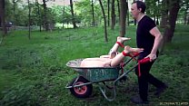 hd outdoor dirty bondage humiliation for a broken slave porn