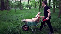 hd b drilling for chained blonde punished and fucked in bdsm porn