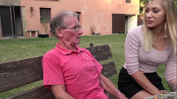 hd blonde hot ass anal fucked by horny grandpa porn