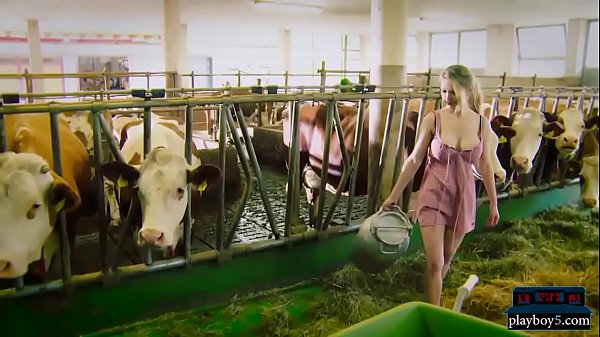 hd sex robot malfunctions and cheats on her master in a barn porn