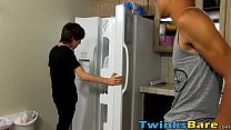 hd proun kyler moss takes a spin on robbies cock in the kitchen porn