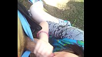 hd quick blowjob at the park by 19 years old porn