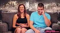 hd wife agrees to try threesome sex with hubby and another girl porn