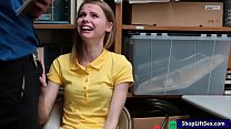 hd very tight thief pounded by lp officer in the back office porn