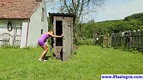 hd рыжая писающая крошка скачет на члене в трио мочи porn