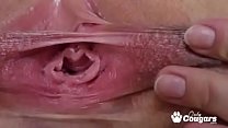 hd 18yo adelina spreads her pussy open wide so you can look inside porn