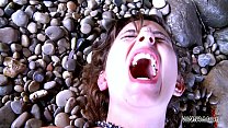 hd myfirstpublic mouth filling with cum on the beach porn