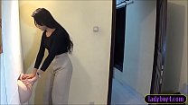 hd old ladyboy licks and fucks a gloryhole asshole from a guy porn