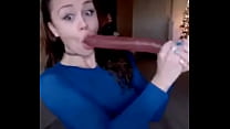 hd white girl deepthroat dildo porn