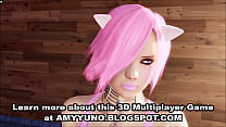 hd симпатичная покорная 3d юная девушка принимает анал в виртуальном игровом мире porn