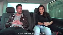 hd chubby arogant bitch convinced to come with horny strangers in van porn