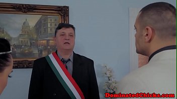 hd submissive bride humiliated and jizzed on porn