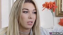 hd blonde shemale anal fucked by her boyfriends hard cock porn