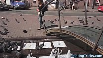 hd миниатюрная скачет на члене в любительском видео на кастинге в любительском видео porn