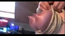 hd lactation verry hard bdsm version bound tits porn