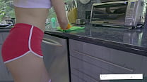 hd he fuck her after she does kitchen duty porn