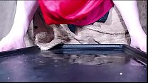 hd pissing red silky knickers porn