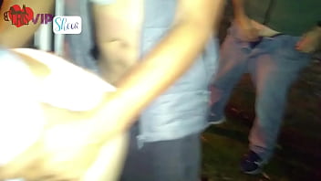 hd cuckold takes his wife on her first dogging to be a by strangers porn