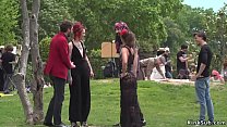 hd butt naked slave walked in the park porn