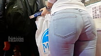 hd turkish candid white jean perfect butt porn