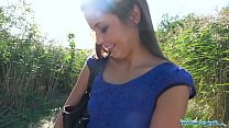 hd public agent tight sexy czech shaved pussy fucked outdoors porn