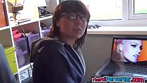 hd nerdy bimbo sucking nerds cock porn
