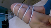 hd tied up teen gets played with porn