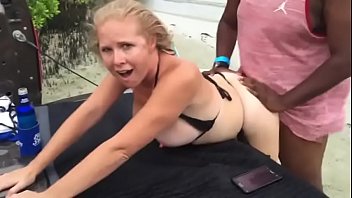 hd mature on the beach while husband films porn