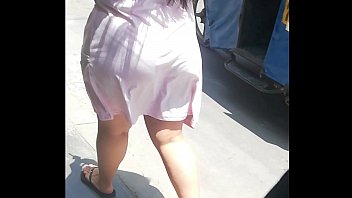 hd big ass in a miniskirt on the street porn