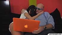 hd teen makes netflix chill with her grandpa porn