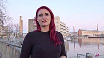 hd german scout redhead teen melina talk to fuck at street casting porn
