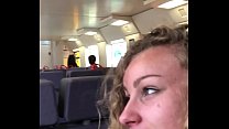 hd angel emily public blowjob in the train and cumswallowing porn