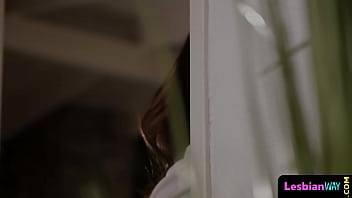 hd horny masturbating lesbian licks her gf porn