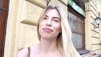 hd german scout first anal for skinny teen melina at real pickup casting porn