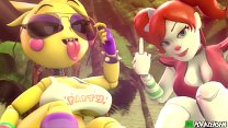 hd hard fnaf sexy toy chica compilation porn