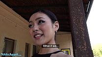 hd public agent japanese beauty rae lil black fucks for cash porn