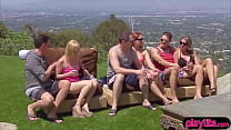 hd sᴇx cute newbie couple goes to an la swinger club porn