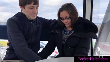 hd hot girl public blowjob dick stranger and cum swallow at the resort porn