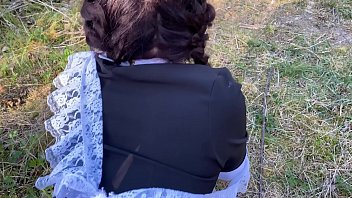 hd teacher fucked a in the bushes and accidentally cum in her pussy porn