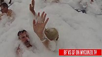 hd boyfriend vs girlfriend titus steel vs jasmine rouge have public sex during a punta cana foam swimming pool party porn