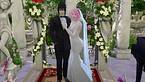 hd sakuras wedding part 1 naruto hentai netorare wife cheated wedding tricked husband cuckold anime porn