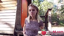 hd sweet teen lily ray gets boned behind an old shack and swallows a big load english dates66com porn