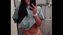 hd quarantined teen almost caught masturbating in hospital room porn